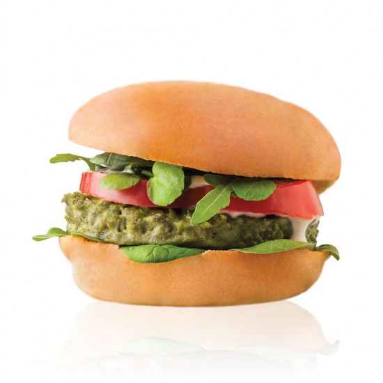 JACKFRUIT & MORINGA GREEN BURGER